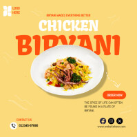 Orange  Design Instagram Post Food Instagram Post Iphosti le-Instagram template