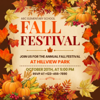 Arancione Fall Festival Iphosti le-Instagram Template