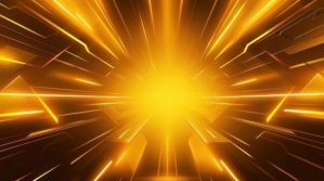 Orange Futuristic Neon Yellow  Youtube Channel Cover Photo template