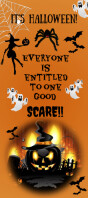 Jingga Halloween Event Rack Card Template