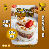 National Parfait Day Design Template | PosterMyWall