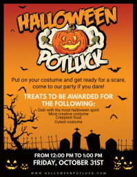 Office Potluck Flyer Shefalitayal