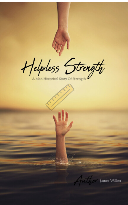 Orange Helpless Strength Novel Kindle/book Covers Template | PosterMyWall