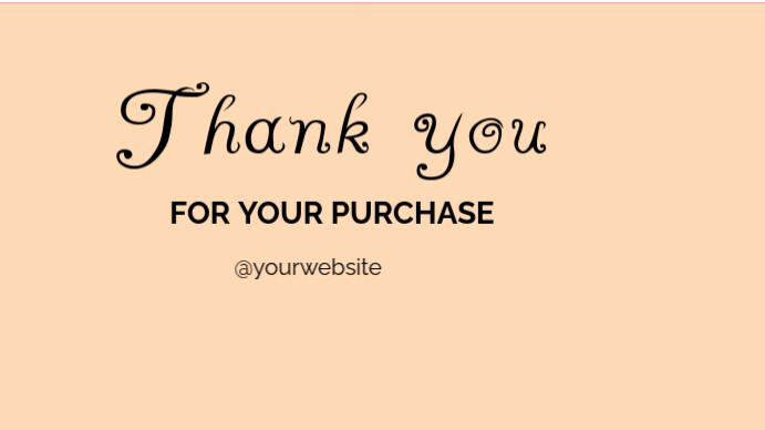 Appreciation Note Design Orange Illustrative Appreciation Note Digital Display (16:9) Template ...