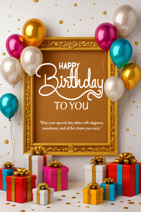 Birthday Celebration Posters Template | PosterMyWall