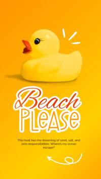 Orange Joyful Fun Yellow Visible Instagram Story template