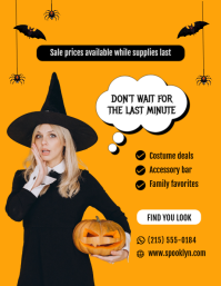 Arancione Halloween Costume Sale Flyer Template - Page 4