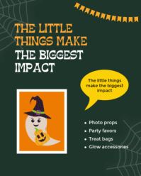 Orange Halloween Party Sale Instagram Portrait Template - Page 4