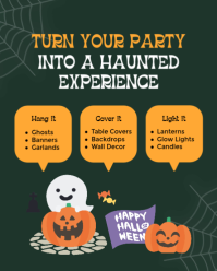 Orange Halloween Party Sale Instagram Portrait Template - Page 2