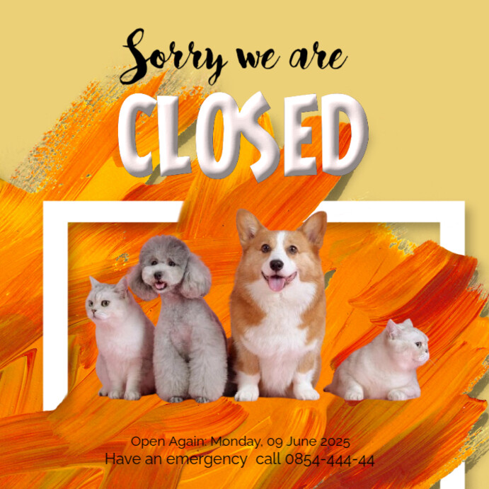 Copy of Orange Joyful Jo Instagram Post | PosterMyWall