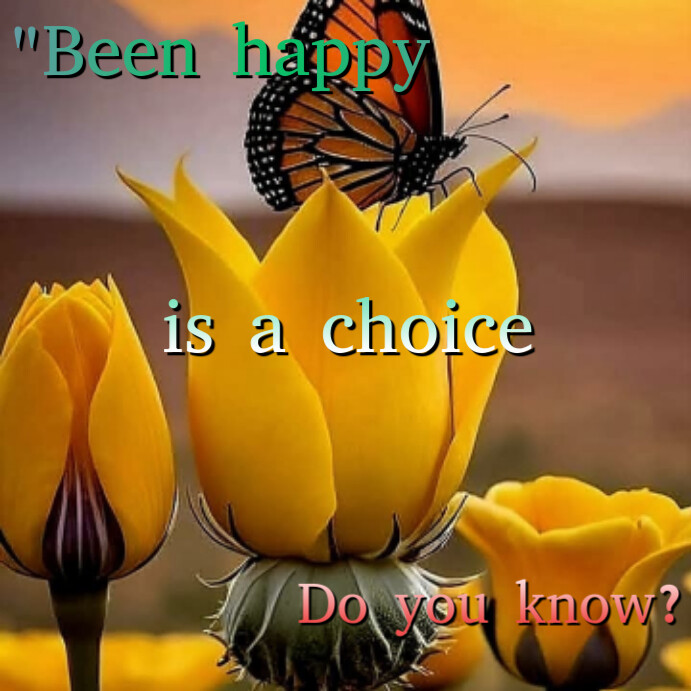Orange Joyful Life Inspirational Quotes Quotes  Instagram Post template