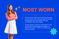 Orange Joyful Teen Fashion Catalog Poster template - Page 3