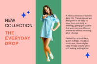 Orange Joyful Teen Fashion Catalog Poster template - Page 2