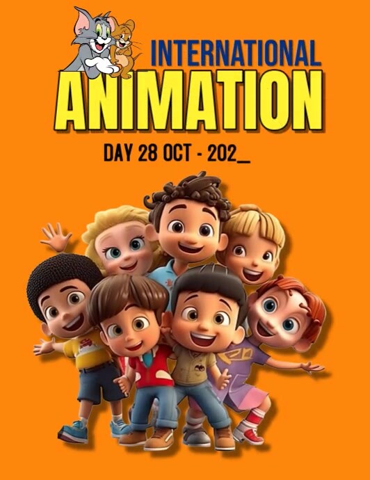 International Animation Day Template | PosterMyWall