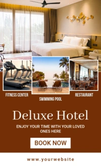 Orange Maximalist Deluxe Hotel  Us Legal template
