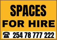 Orange Maximalist To Let Sign A4 template