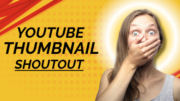 Orange Maximalist Youtube Youtube Thumbnail template