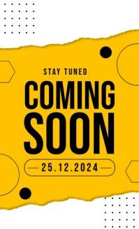 Orange Modern & Minimal Coming Soon Us Legal template