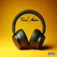 Orange Modern & Minimal Music Album Cover Album Cover Albumhoes template