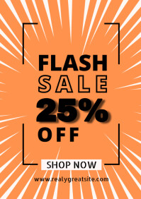 Plantilla de Flash Sale Poster Template | PosterMyWall