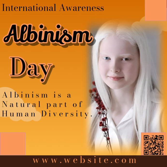 Albinism Awareness Day Template | PosterMyWall