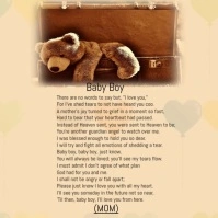 Orange Poem For Loved One Instagram Post Instagram-bericht template