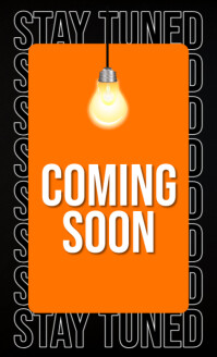 Orange Professional Coming Soon Us Legal template