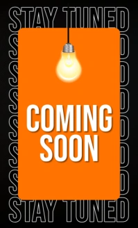 Orange Professional Coming Soon Us Legal template