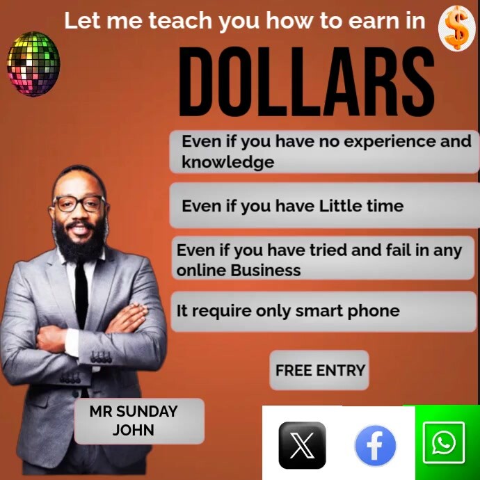 Copy of Orange Professional Dollar Making Tips Instagram Post ...