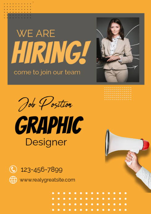 Orange Professional Hiring New Job Posting Contents Writer Position New ...