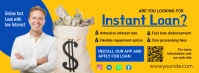 Orange Professional Instant Loan Facebook Cov template