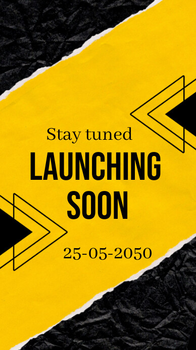 Plantilla de Orange Professional Launching Soon Flyers Ins | PosterMyWall