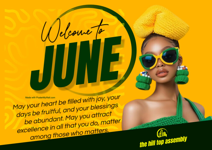 Copy of Orange Professional New Month Flyers A3 | PosterMyWall