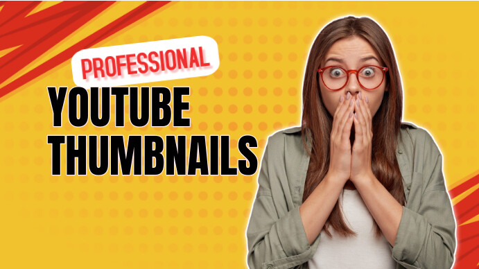 Copy of Orange Professional Youtube Thumbnail | PosterMyWall