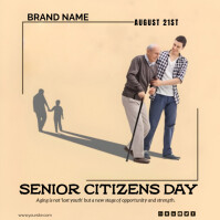 Senior Day Graphics Senior citizens day Template | PosterMyWall