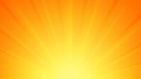 Orange Sunrise background Pantalla Digital (16:9) template
