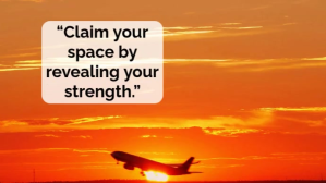 Orange Typographic Inspirational Showing Off Quotes  Digital Display (16:9) template