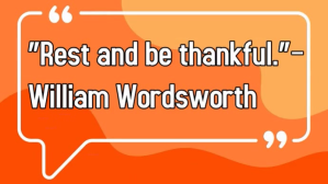 Orange Typographic Reflection And Gratitude Quote Youtube Thumbnail template