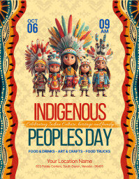 Plantilla de Indigenous Peoples Day Event | PosterMyWall