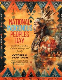 Native American Day Event Template | PosterMyWall