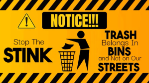 Orange Waste Management Awareness Miniatura di YouTube Template