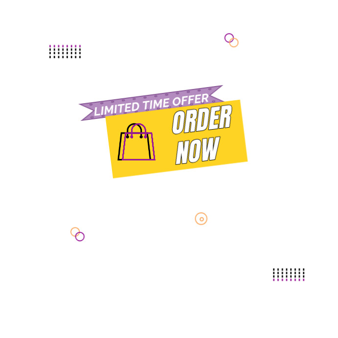 Copy of Order now sign | PosterMyWall