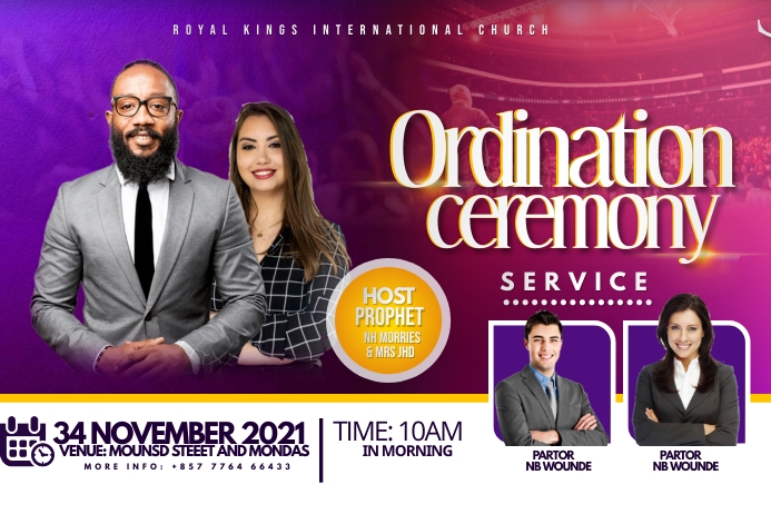 Upacara Pentahbisan Templat | PosterMyWall