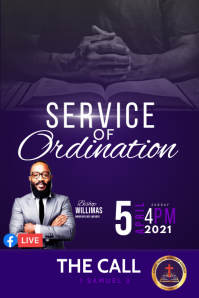 250+ Free Templates for 'Ordination' | PosterMyWall