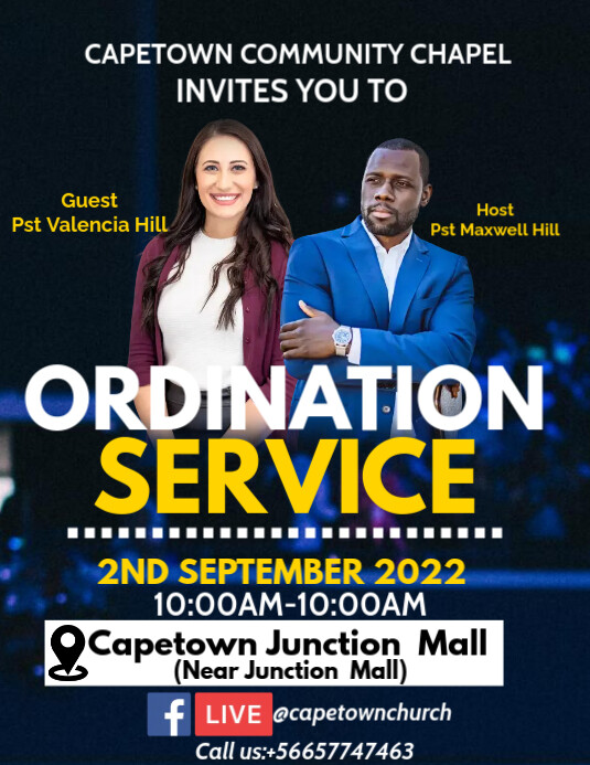 Ordination Service Program Template Ordination Service Program Template