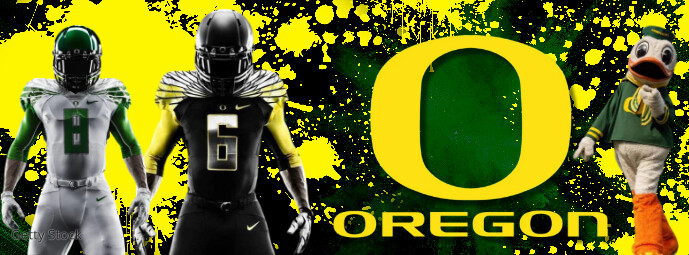Oregon Football Facebook Cover Photo template
