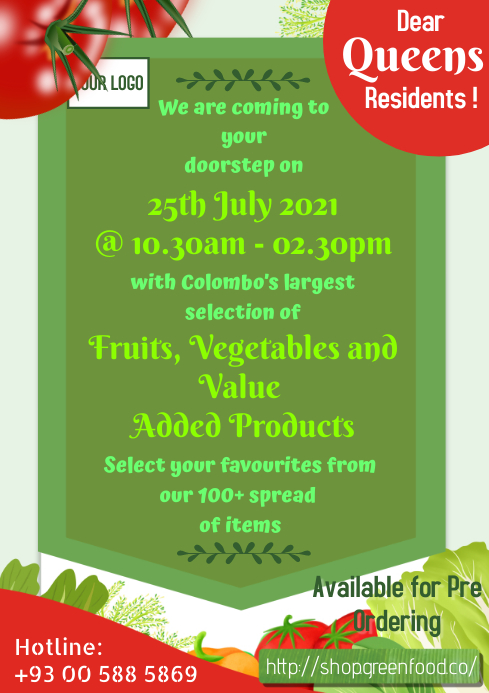 Sample Food Fair Layout Copy of Organic Food fair Template | PosterMyWall