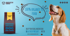 Blauw Organic Pet Food Facebook Shared Image Template