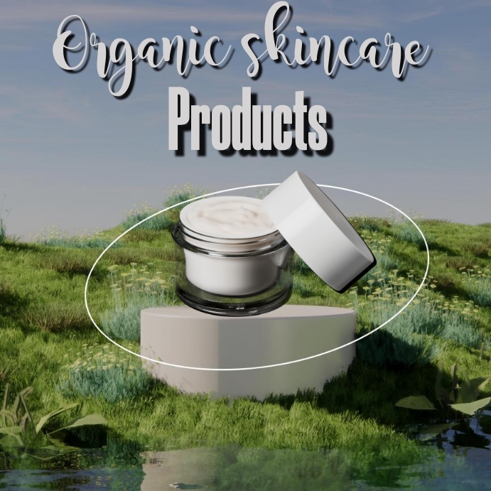 Organic skin care Product sale ad template PosterMyWall