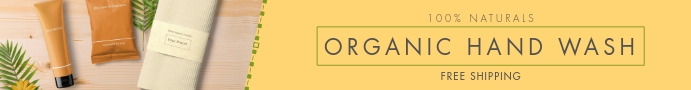 Organic Skincare Etsy Banner template